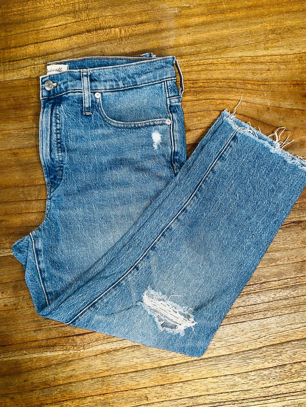 MADEWELL Mid Rise Perfect Vintage Jeans Size: 30